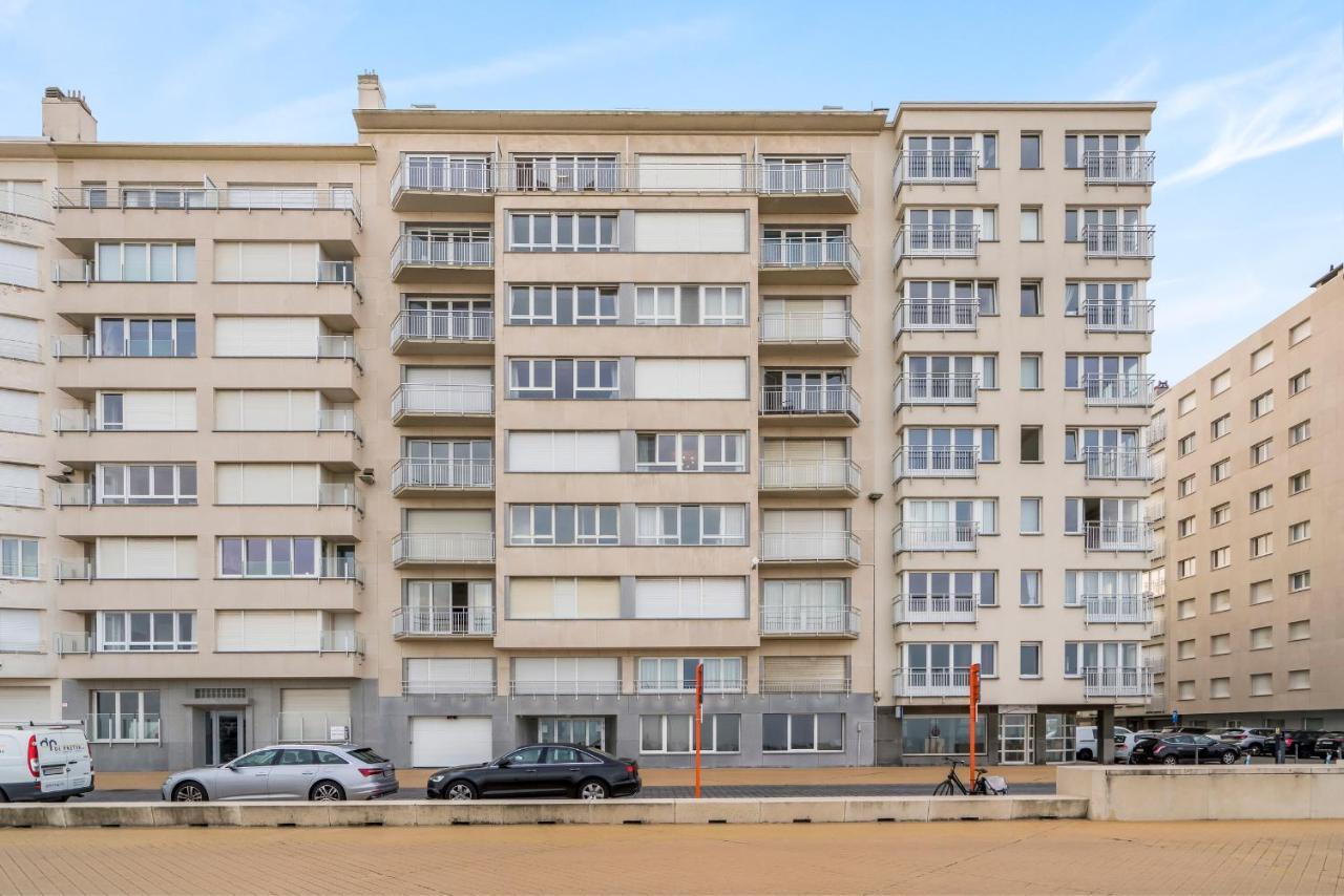 Апартаменти Zonnig Familie App Op Zeedijk Met Zeezicht Voor 6P Остенде Екстер'єр фото